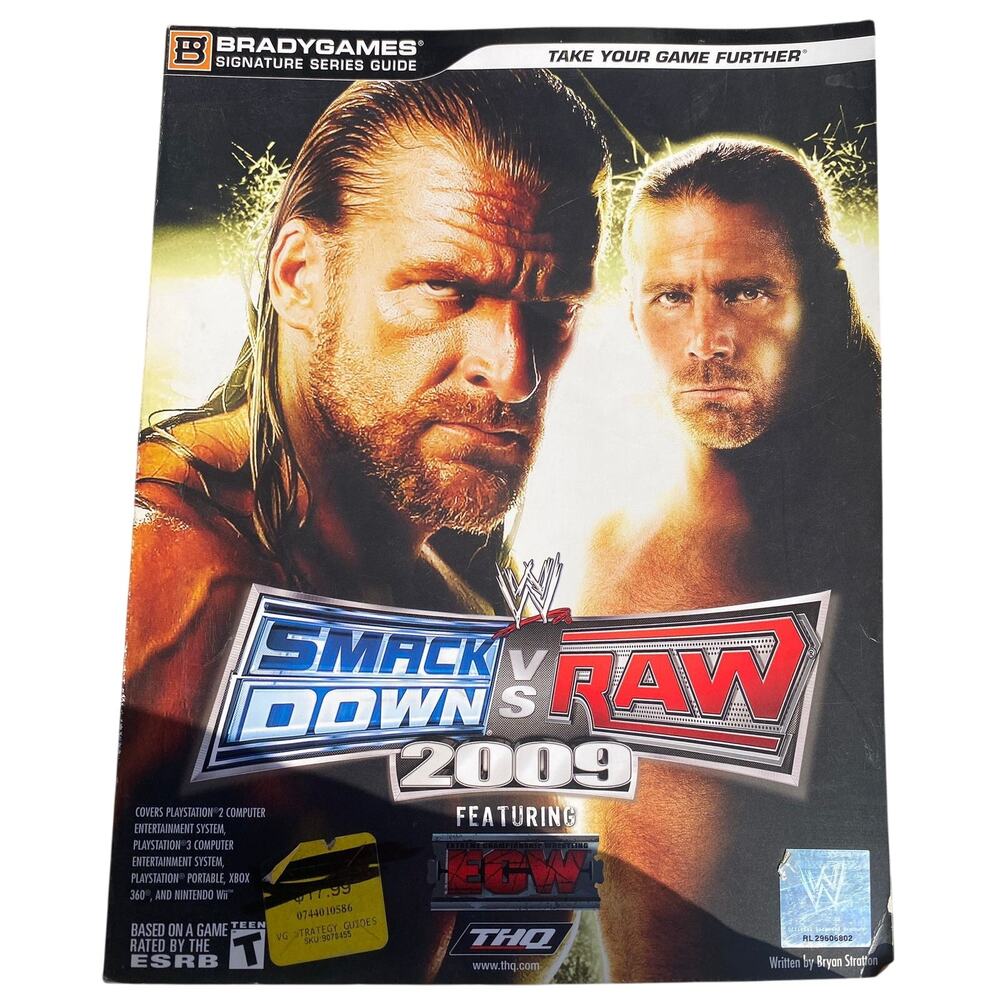 WWE SmackDown vs. Raw 2009 by Brady Games Staff (2008)